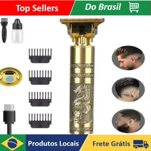 Máquina Corte e Acabamento Profissional - Recarregável Bivolt ?