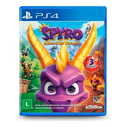 ? Spyro Reignited Trilogy PS4 - Edição Completa