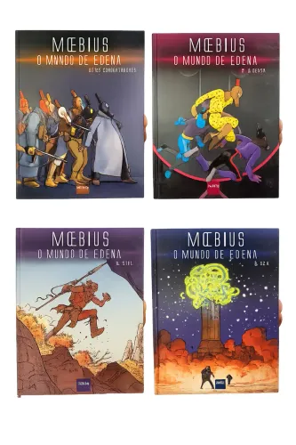 HQs Coleção O Mundo de Edena, por Moebius- Editora Nemo