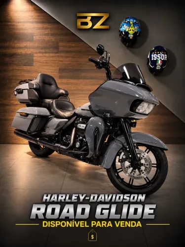 Harley-Davidson Road Glide Limited - Baixo Km - Impecável