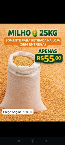 Milho ? 25kg