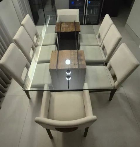 Mesa de jantar 6 lugares