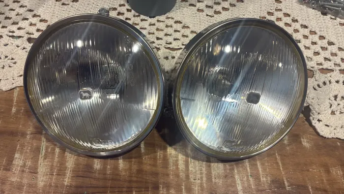 Par de farol cibie cavalinho Opala