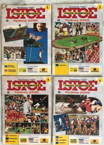 Coleção Manuais Jogos Olímpicos Sydney 2000 - IstoÉ (9 Volumes)
