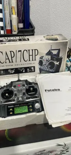 Radio Futaba T7CAP PCM/PPM para aeromodelo completo