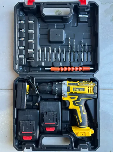 FURADEIRA/PARAFUSADEIRA Sem Fio PNOEOCE - Kit Completo
