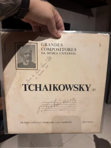 LP TCHAIKOVSKY - Grandes Compositores da Música Universal