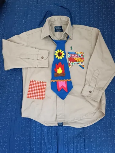 Camisa Ralph Lauren junina Tam 5/6 anos 