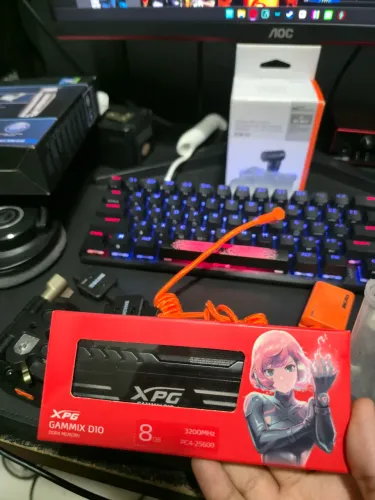Memória Ram DDR4 XPG GAMMIX D10 8GB 3200MHZ