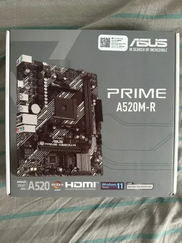 Placa Mãe Asus Prime A520m-r LACRADA