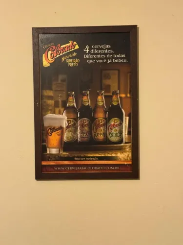 Quadro Antigo Cervejaria Colorado Ribeirão Preto - Colecionável