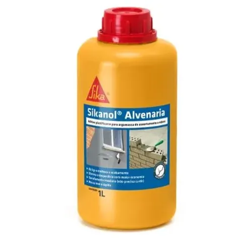 ADITIVO PLASTIFICANTE SIKANOL 1LT - OFERTA VALIDA ATÉ 05/10