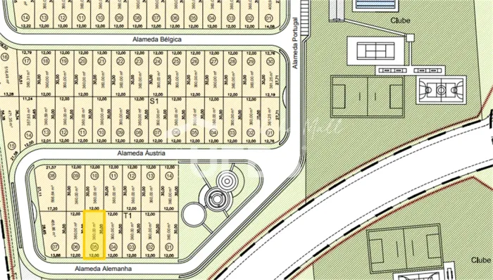 Lote de 360 m² no Terras Alpha 1