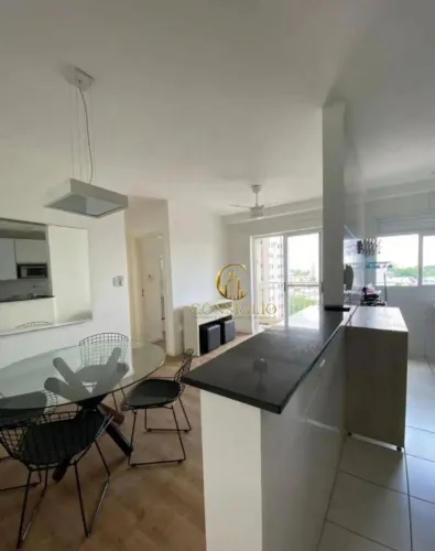 Apartamento 53m² Mobiliado 2 Dormitórios com Sacada e 2 Vagas no Jardim Oswaldo Cruz SJC
