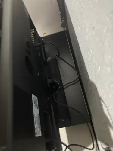 Televisão LG torrando