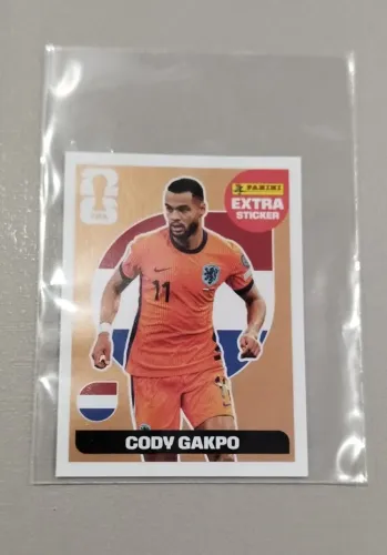 Figurinha Extra Legend Cody Gakpo Bronze - Copa do Mundo 2026 Panini