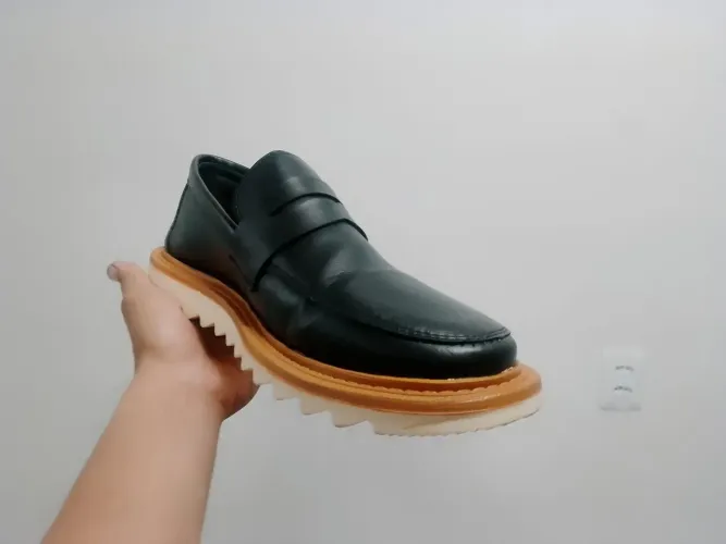 Loafer Tratorado de couro