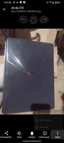Notebook funcionando tela quebrada só trocar tela