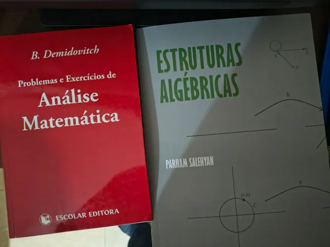 dois livros matemática