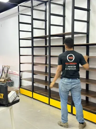 gôndolas industrial fabricação própria