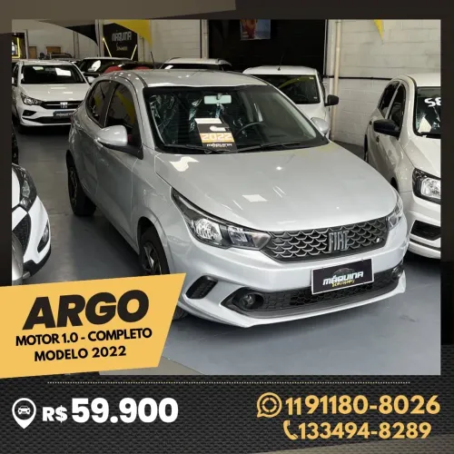 Fiat Argo 1.0 6V Flex. 2022