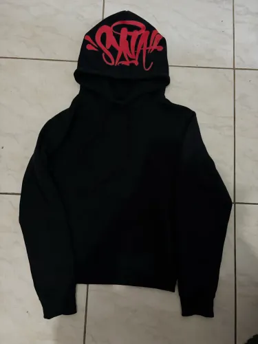 Conjunto de Moletom Syna Logo Red