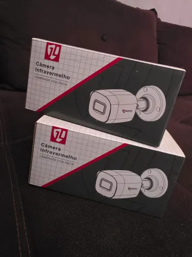 2 Câmeras de Segurança JL Protec FullHD