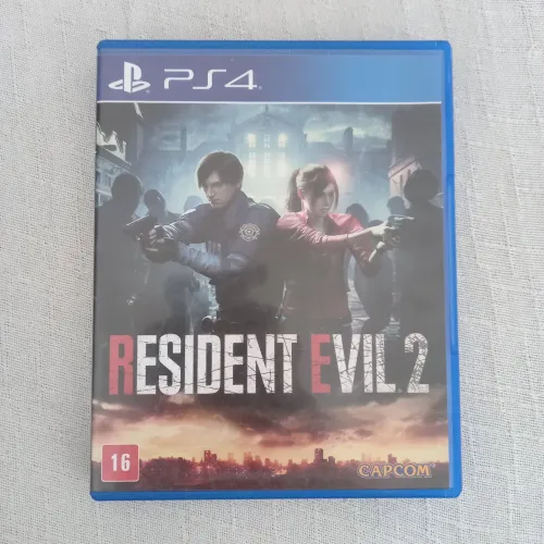 Resident Evil 2 Remake de Ps4 (Físico) Muito Novo