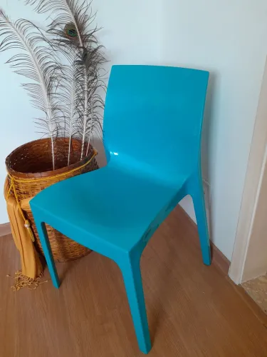 cadeira azul linda
