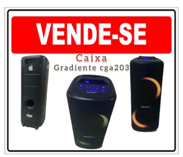 Caixa de som: Gradiente GCA 203 