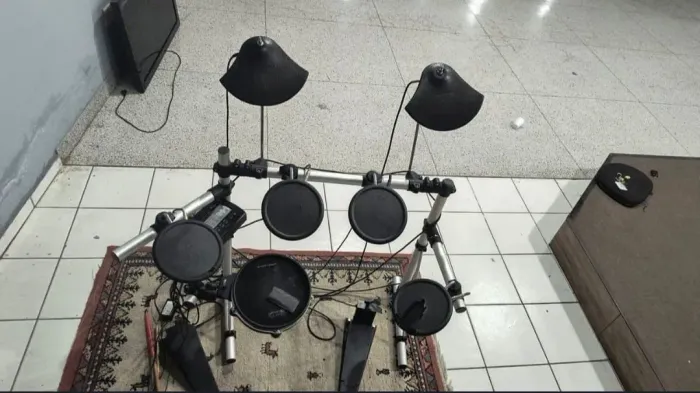 Bateria elétrica usada