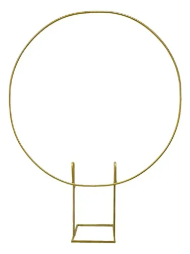 Aluguel de arco dourado desmontável p decoração festas!
