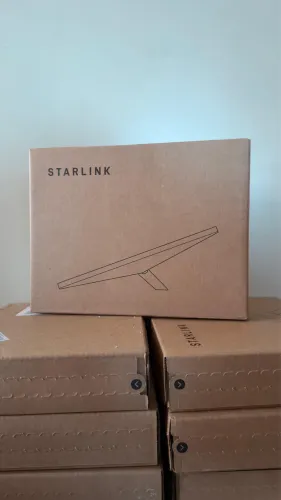 Antena Starlink Mini Lacradas Na Caixa Novas