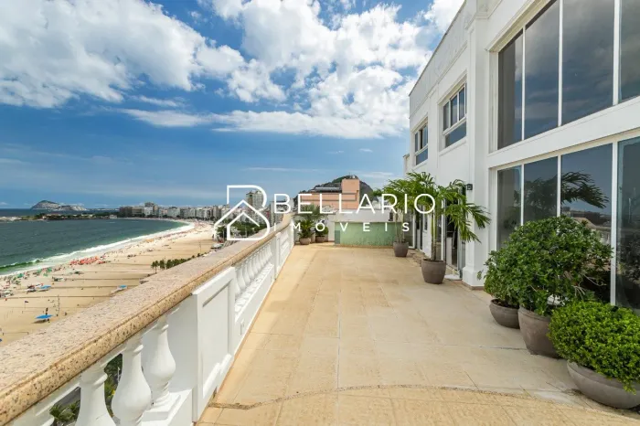 Cobertura Triplex à venda com 744m², 3 quartos (3 suítes) e 2 vagas - Copacabana - Rio de