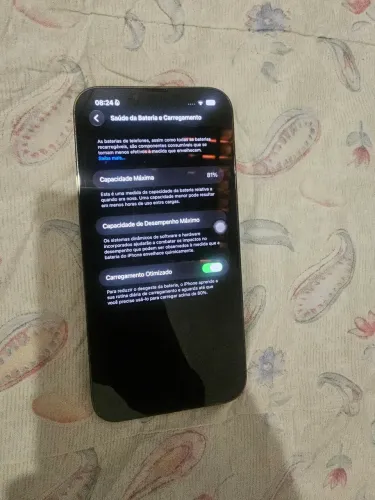 Iphone 13 pro max 128gb chip físico 81% bateria