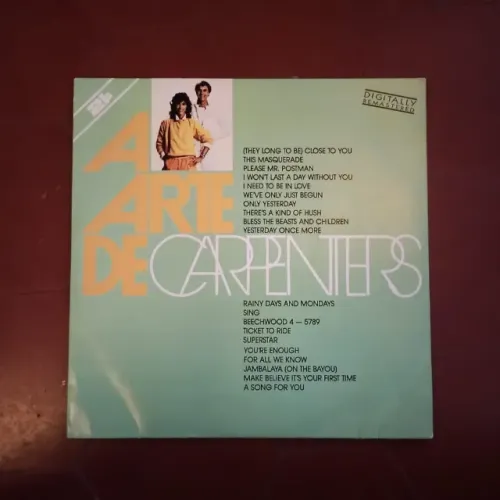 LP Vinil Carpenters - A Arte de Carpenters - Coletânea Original