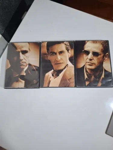 Dvds trilogia o poderoso chefão, original