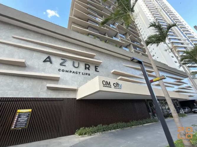 Apartamento mobiliado para alugar no Edifício Residencial Azure Compact Life, localizado n