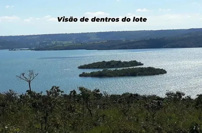 Corumbá 4, lote com vista, na beira do lago