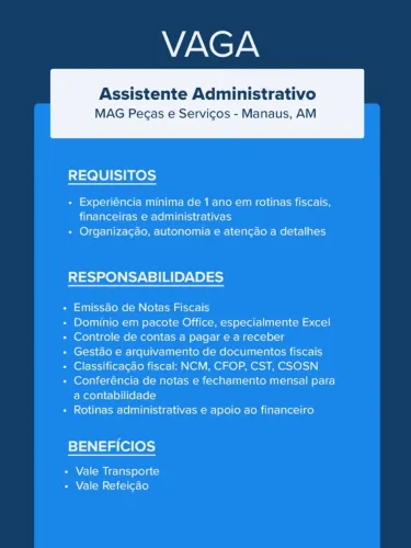 ASSISTENTE ADMINISTRATIVO