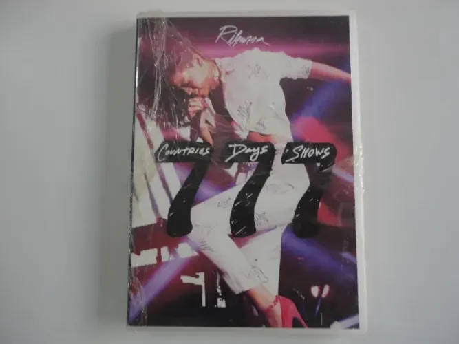 Dvd Rihanna 777 Countries Days Shows Novo Reembalado