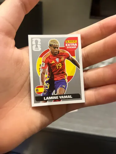 LAMINE YAMAL EXTRA TICKET LEGEND PRATA