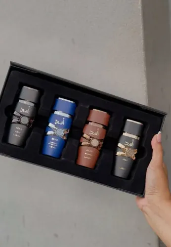 Lattafa Asad Collection Kit EDP 4x25ml Masculino Original Importado