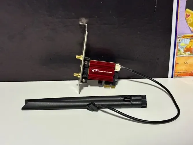 Placa de Rede Wi-Fi + Bluetooth PCIe