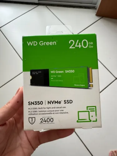 SSD interno Western Digital WD Green SN350 WDS240G2G0C 240GB verde