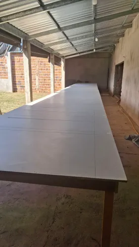 Mesa de corte para fábricas 16mtsx 1,80 de largura para empresas textil
