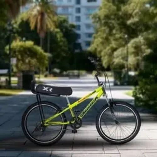 Bicicleta Aro 24"com Banco de Mobilete Aço Carbono, de R$ 1299,00 por R$ 759,99.