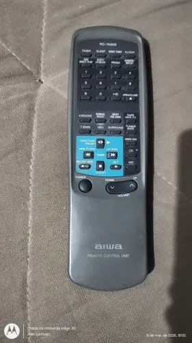 Controle remoto Aiwa RC 7AS09 
