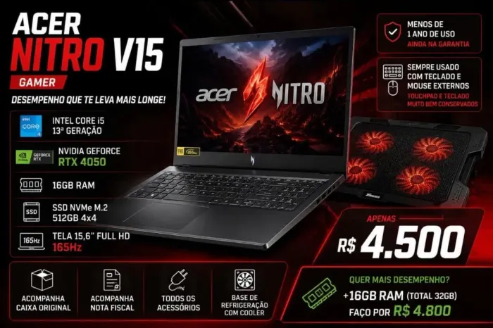 Notebook Acer Nitro