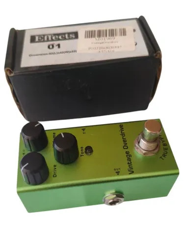Pedal Guitarra Vintage Overdrive Effects 01